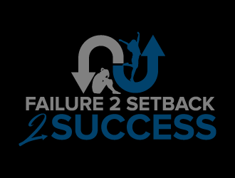 Failure 2 Setback 2 Success logo design by jaize