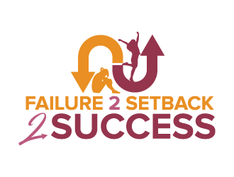 Failure 2 Setback 2 Success logo design by jaize