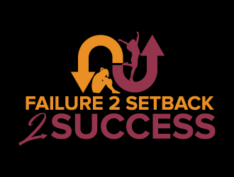 Failure 2 Setback 2 Success logo design by jaize
