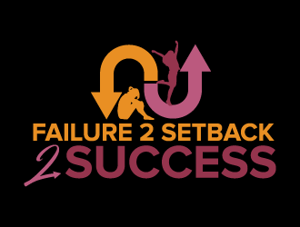 Failure 2 Setback 2 Success logo design by jaize