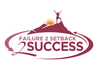 Failure 2 Setback 2 Success logo design by agus