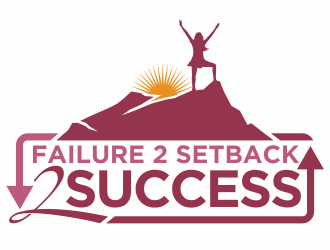 Failure 2 Setback 2 Success logo design by agus