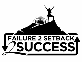 Failure 2 Setback 2 Success logo design by agus