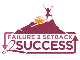 Failure 2 Setback 2 Success logo design by agus
