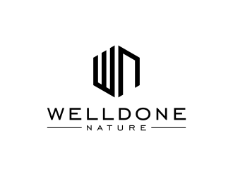 Welldone Nature logo design by ubai popi