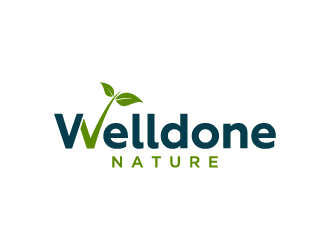 Welldone Nature logo design by denfransko