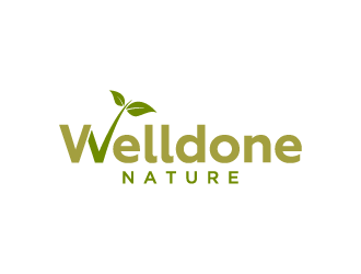 Welldone Nature logo design by denfransko
