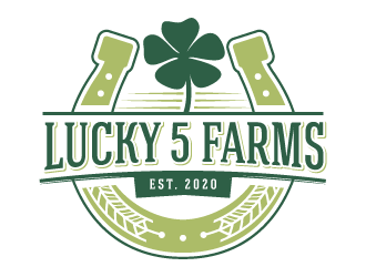 Lucky 5 Farms logo design by akilis13