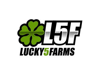 Lucky 5 Farms logo design by Girly