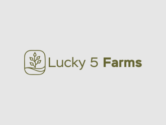 Lucky 5 Farms logo design by Gwerth