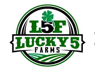 Lucky 5 Farms logo design by jaize