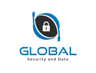 Global Security and Data logo design by serdadu
