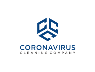 Coronavirus cleaning company  logo design by asyqh