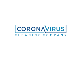 Coronavirus cleaning company  logo design by asyqh