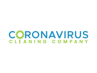 Coronavirus cleaning company  logo design by lexipej