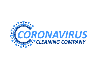 Coronavirus cleaning company  logo design by Gwerth