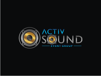 ActivSound Event Group logo design by bricton