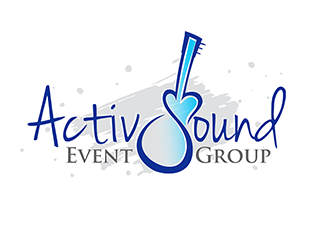 ActivSound Event Group logo design by 3Dlogos