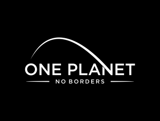 One Planet No Borders logo design by Franky.
