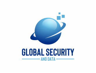 Global Security and Data logo design by mutafailan