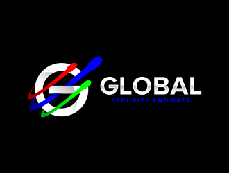 Global Security and Data logo design by ubai popi