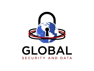 Global Security and Data logo design by iamjason