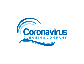 Coronavirus cleaning company  logo design by Greenlight