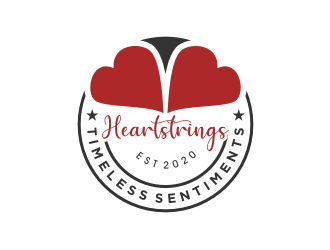 Heartstrings Timeless Sentiments logo design by bricton