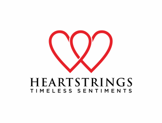 Heartstrings Timeless Sentiments logo design by hidro
