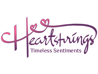 Heartstrings Timeless Sentiments logo design by Coolwanz