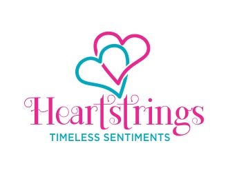 Heartstrings Timeless Sentiments logo design by cikiyunn
