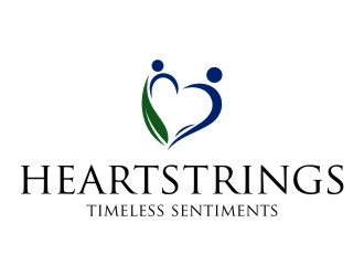 Heartstrings Timeless Sentiments logo design by jetzu