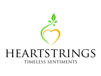 Heartstrings Timeless Sentiments logo design by jetzu