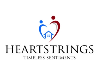 Heartstrings Timeless Sentiments logo design by jetzu