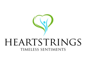 Heartstrings Timeless Sentiments logo design by jetzu