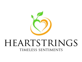 Heartstrings Timeless Sentiments logo design by jetzu