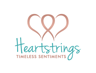 Heartstrings Timeless Sentiments logo design by akilis13