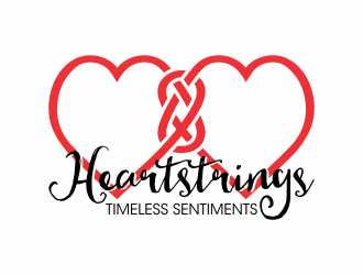 Heartstrings Timeless Sentiments logo design by perspective
