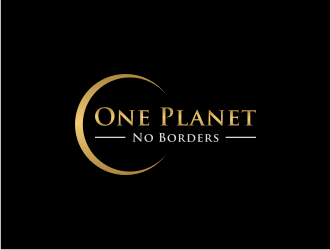 One Planet No Borders logo design by asyqh