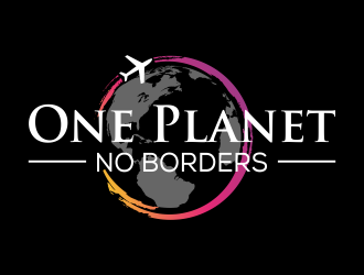 One Planet No Borders Logo Design