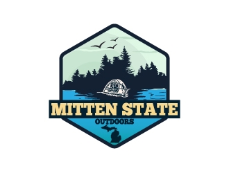 MittenStateOutdoors.com logo design by kasperdz