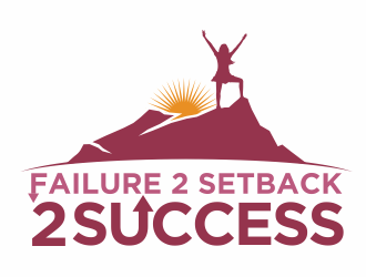 Failure 2 Setback 2 Success logo design by agus