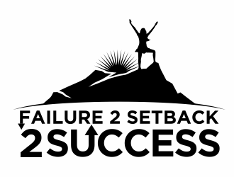 Failure 2 Setback 2 Success logo design by agus