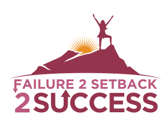 Failure 2 Setback 2 Success logo design by agus