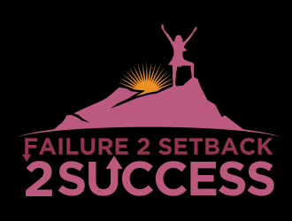 Failure 2 Setback 2 Success logo design by agus