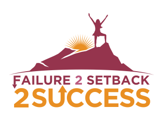 Failure 2 Setback 2 Success logo design by agus