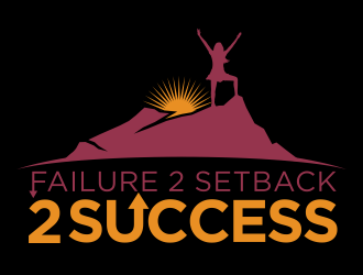 Failure 2 Setback 2 Success logo design by agus
