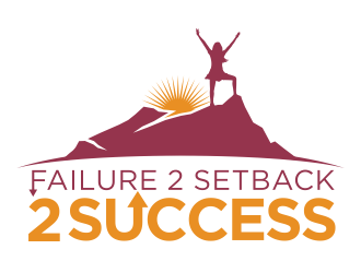 Failure 2 Setback 2 Success Logo Design