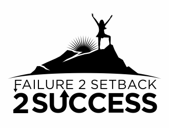 Failure 2 Setback 2 Success logo design by agus
