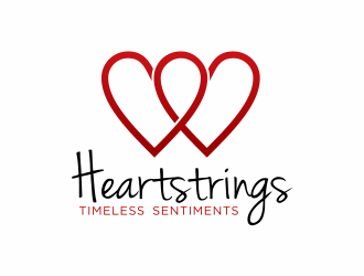 Heartstrings Timeless Sentiments logo design by hidro